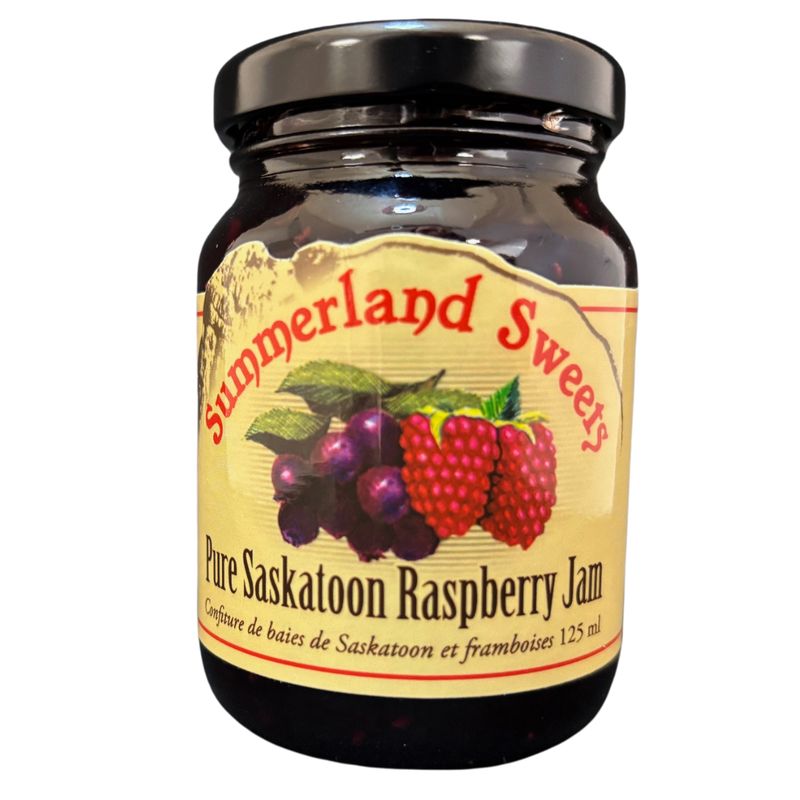 Summerland Saskatoon Raspberry Jam 125ml