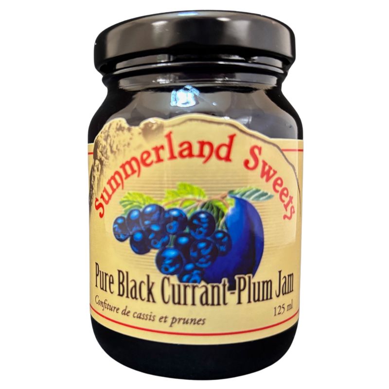 Summerland Black Currant Plum Jam 125 ml