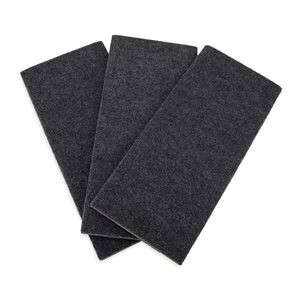 Camco XL Wrap Around RV Step Rug, 22-Inches (L) x 23-Inches (W), Gray, 3-Pack