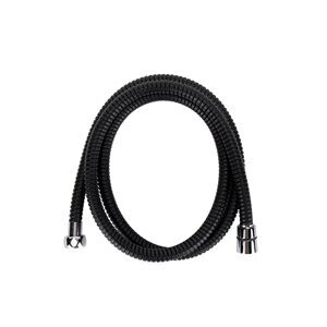 Camco Premium RV / Marine Flexible Shower Hose, 60-Inch, Black