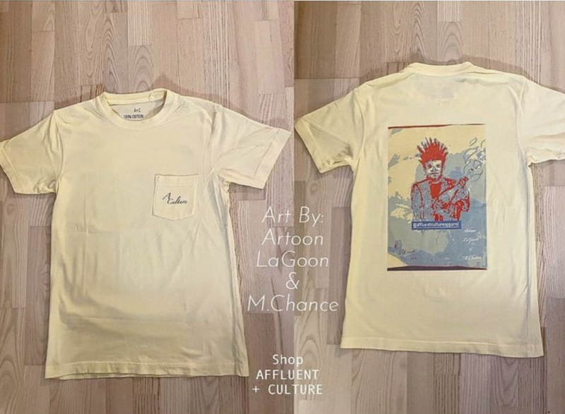 Unisex Lemonade Shopaholic Expression 2 Tee(Art On Cloth)