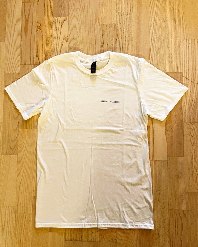 Unisex White HF Tee