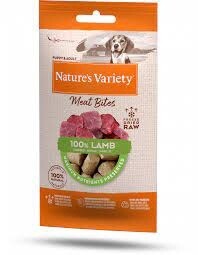 Natures Variety Dog Adult Freeze Dried Pure Lamb Bites 20g