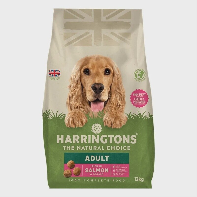 Harringtons Complete Dry Adult Salmon &amp; Potato 1.7kg