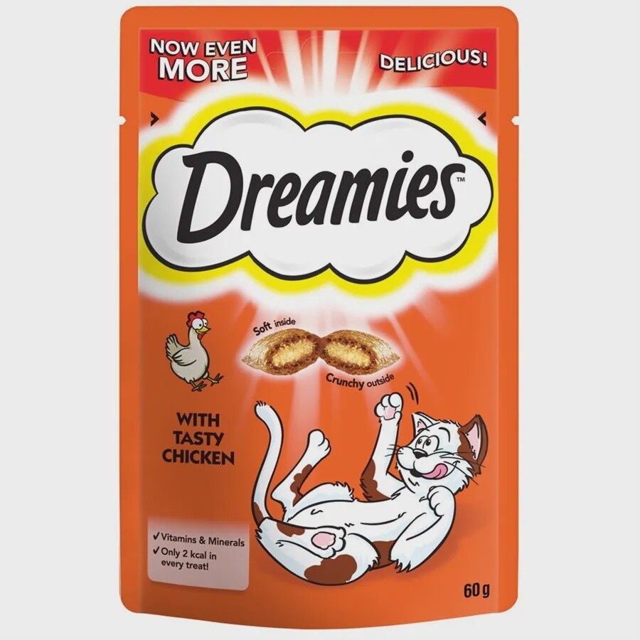 Dreamies 60g, Flavour: Chicken