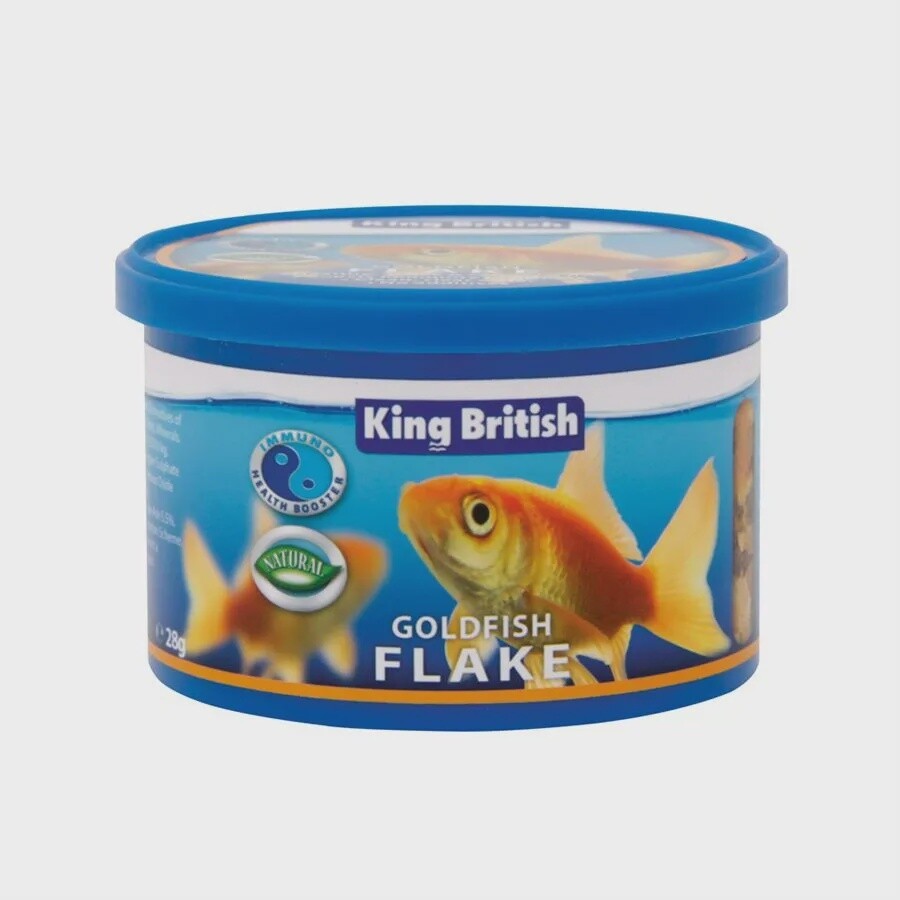 King British Goldfish Flakes