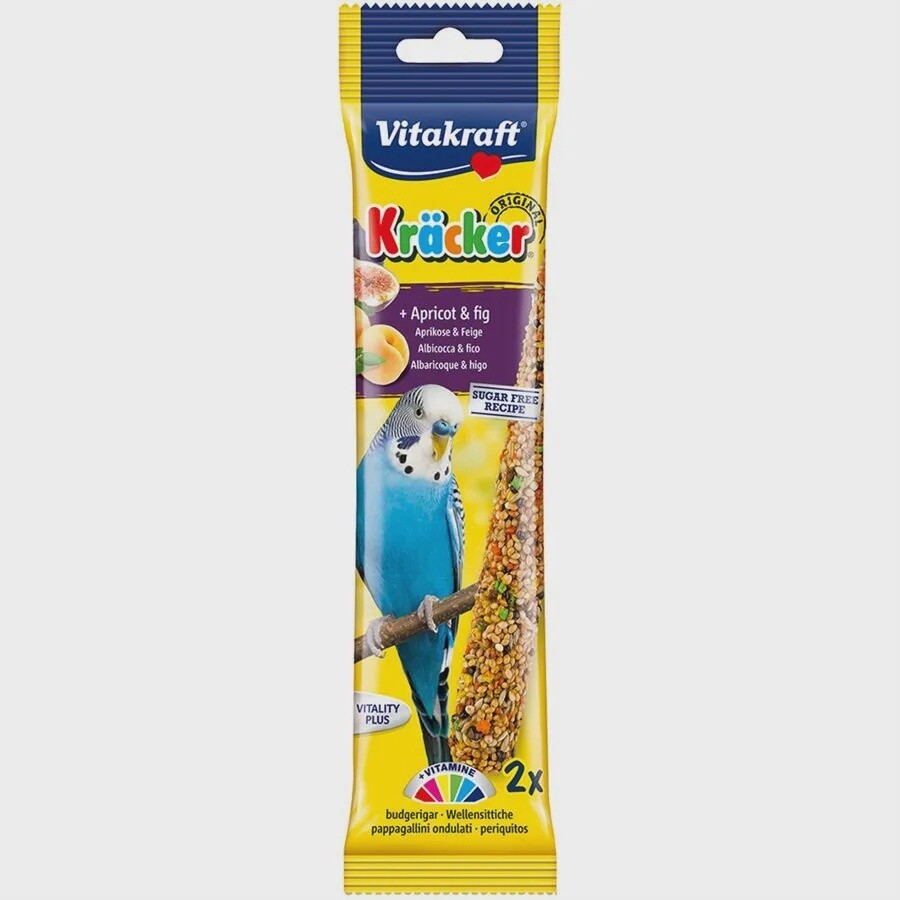 Vitakraft Budgie Apricot &amp; Fig Sticks