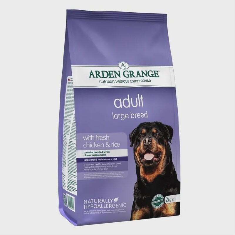 Arden Grange Dog Adult Large Breed Chicken 12kg (special order)