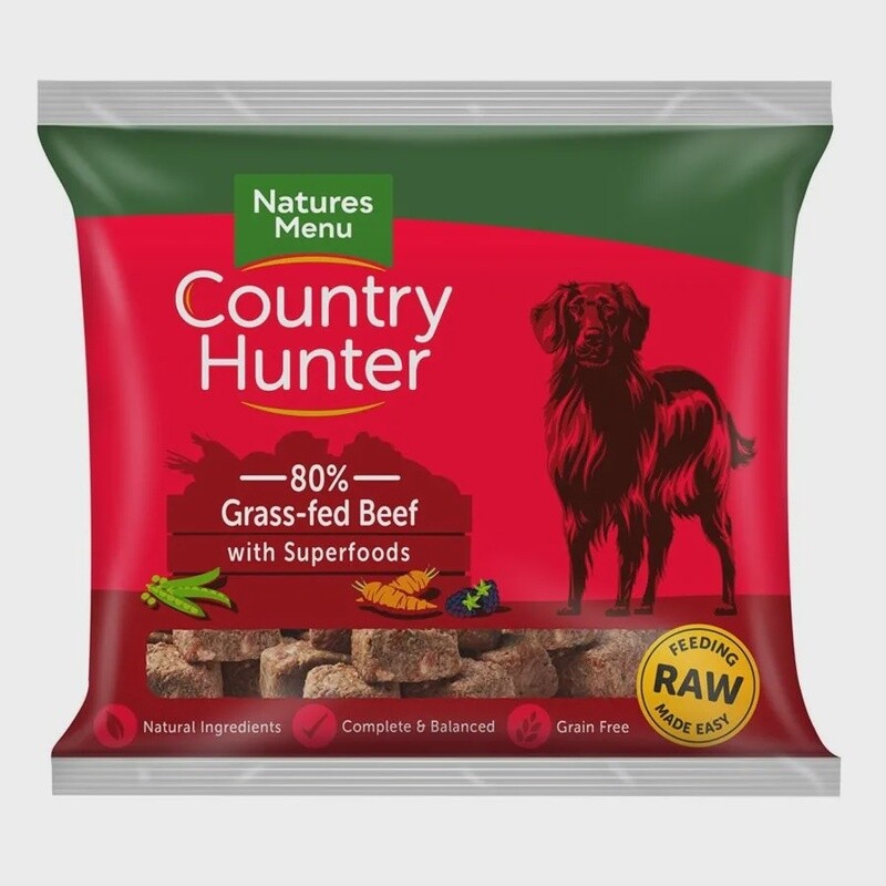 Natures Menu Country Hunter Beef Nuggets