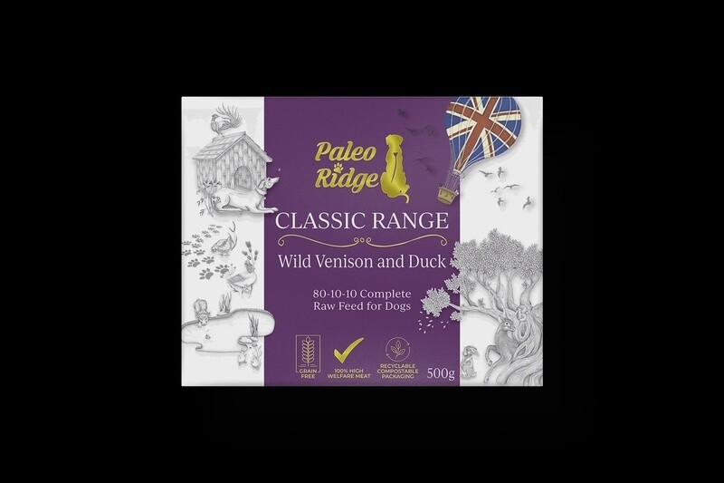 Paleo Ridge Classic Wild Venison and Duck (500g)
