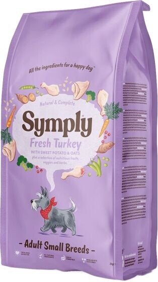 Symply Fresh Turkey for Small Breed Dogs 2kg