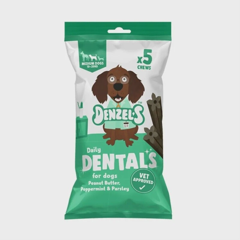 Denzels Daily Dentals Peanut Butter Peppermint &amp; Parsley