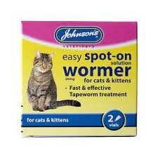 Johnsons Spot on Cat Wormer