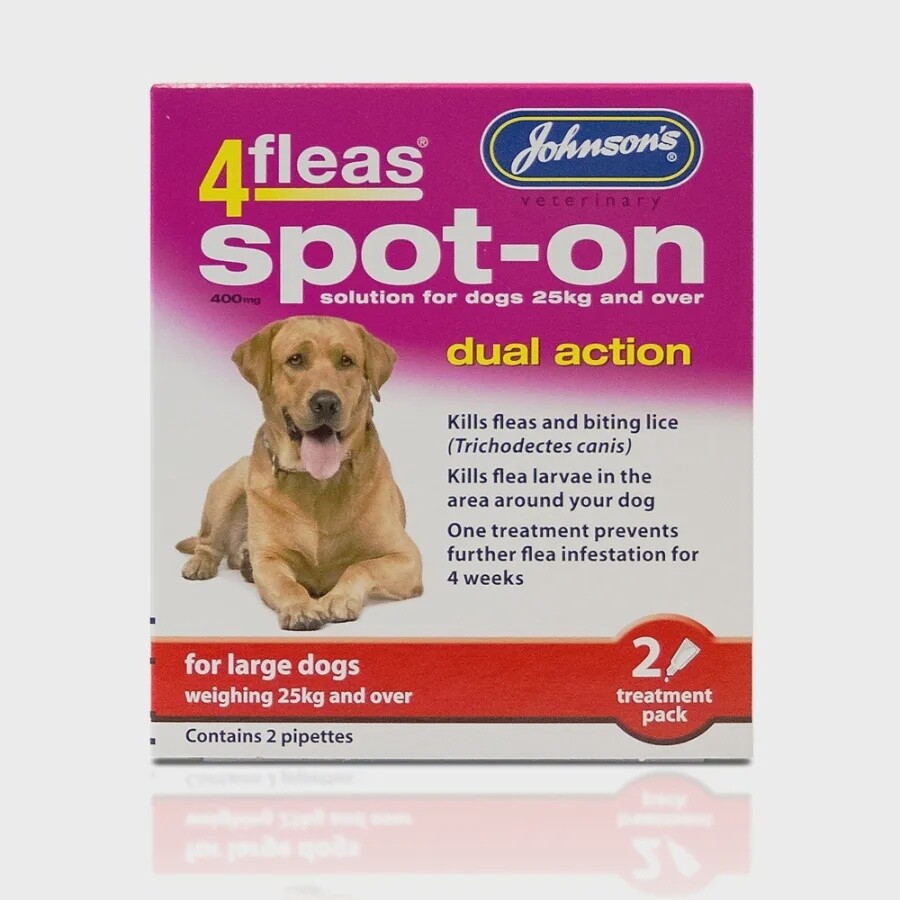 Johnsons 4Fleas Spot On Large Dog VMD