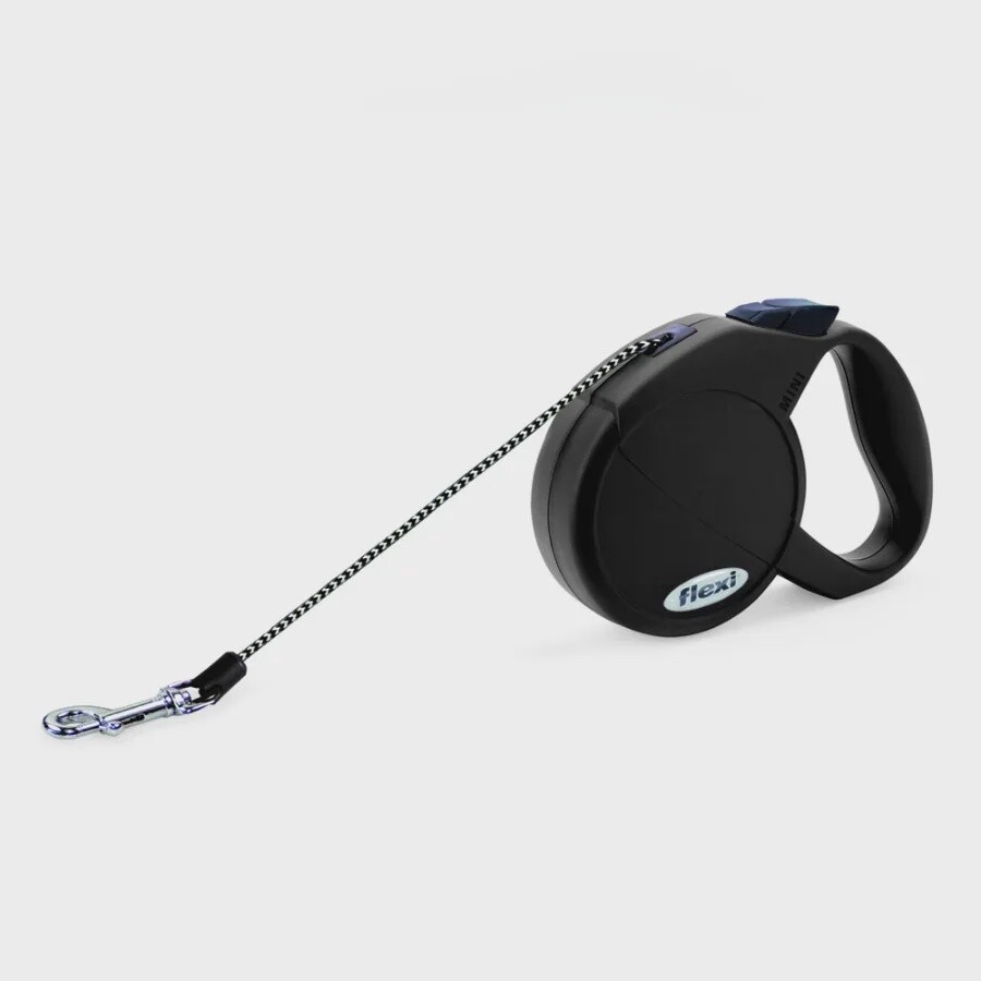 Flexi Medium Black Cord 5m