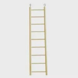 Happy Pet Wooden 9 Step Bird Ladder
