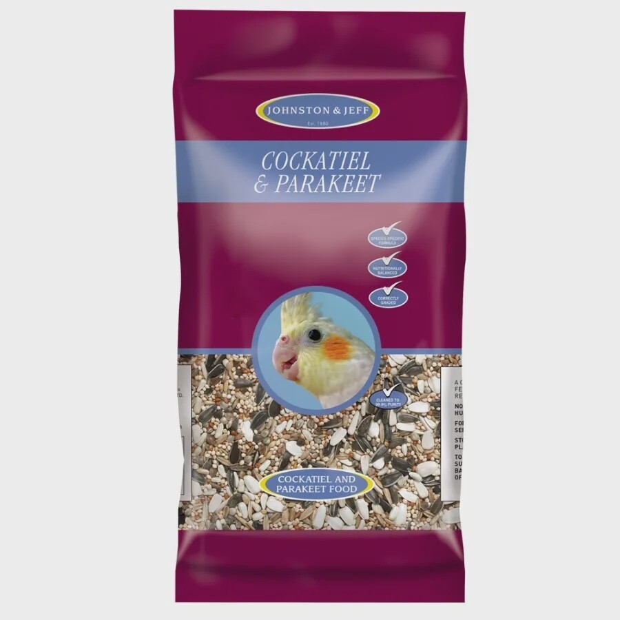 Johnston &amp; Jeff Parakeet &amp; Cockatiel Mix 1kg
