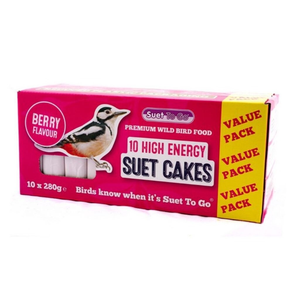 Suet To Go Suet Cakes 10pk Berry