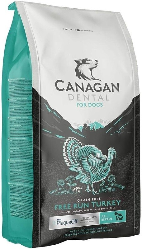 Canagan Free Run Turkey Dental For Dogs 2kg