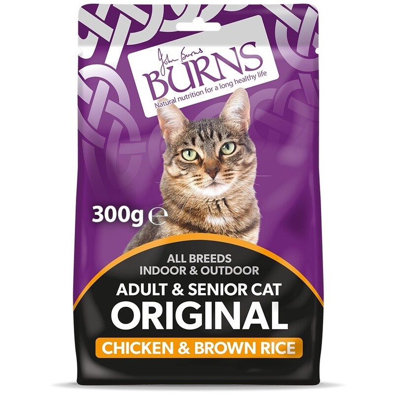 Burns Original Cat Chicken And Rice 300g