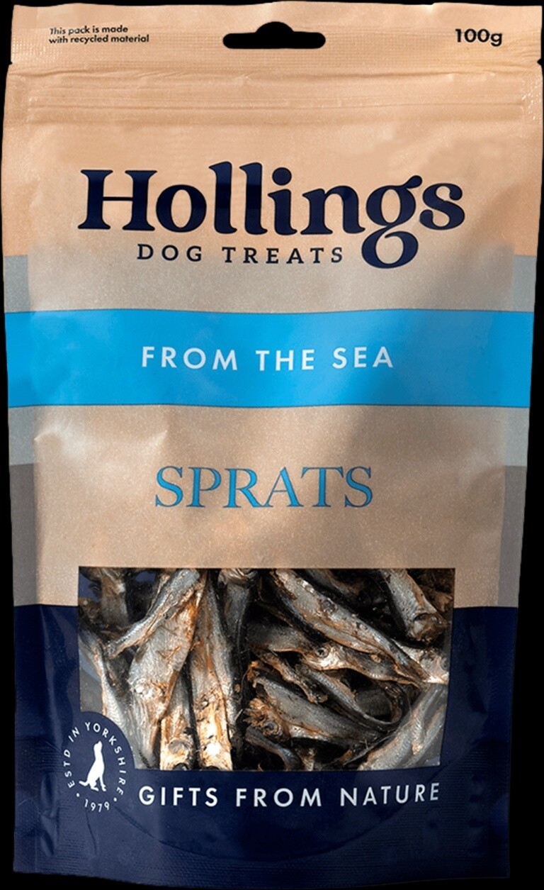 Hollings Sprats 100g