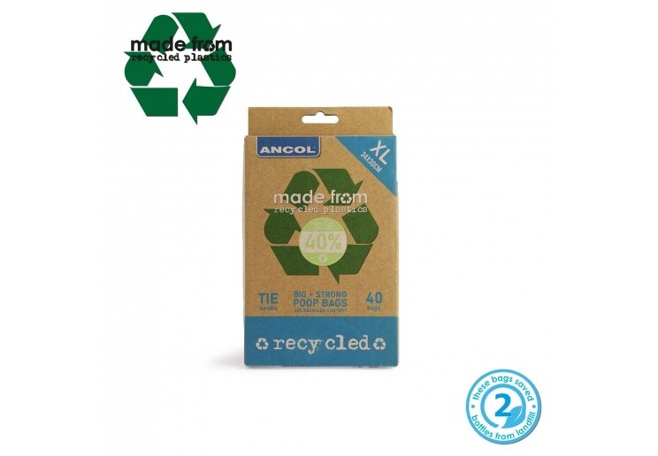 Ancol &#39;Made From&#39; Flat Pack Poo Bags