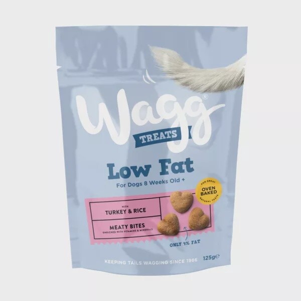 Wagg Low Fat Treats Turkey 125g