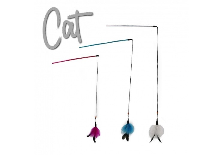 FEATHER BELL CAT DANGLER