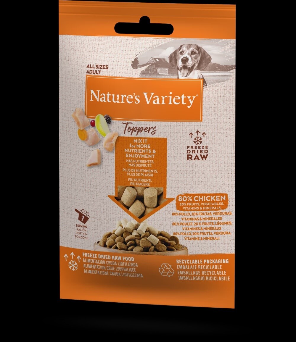 Natures Variety Toppers Chicken 15g