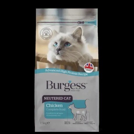 Burgess Neutered Cat 1.5kg