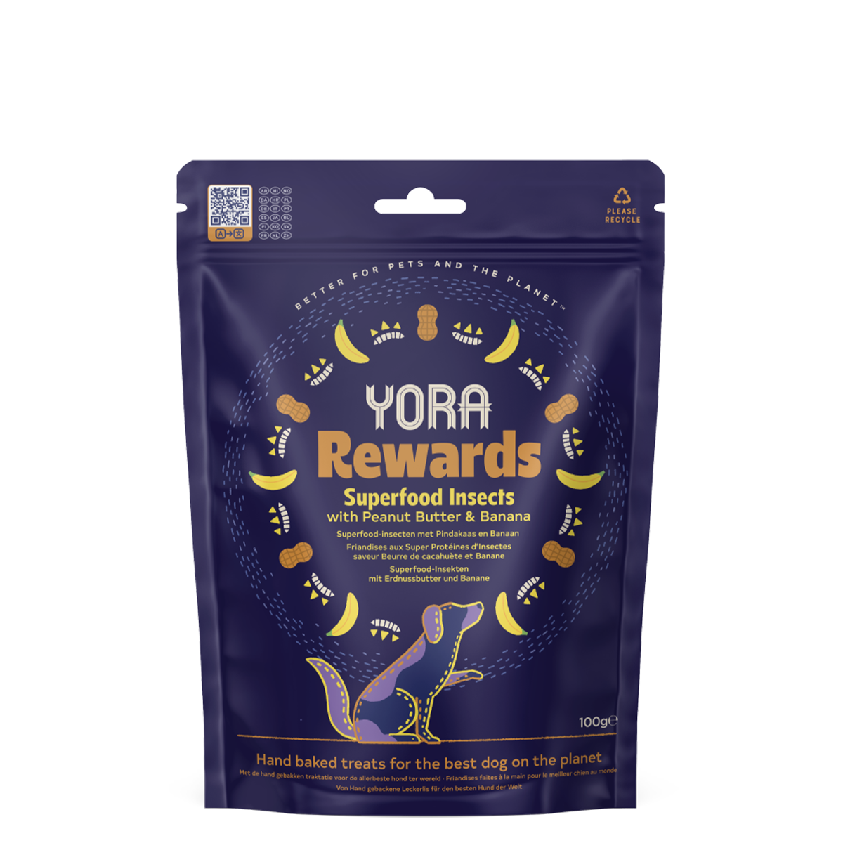 Yora Rewards Superfood Insect Peanut Butter &amp; Banana