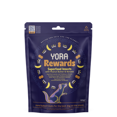 Yora Rewards Superfood Insect Peanut Butter &amp; Banana