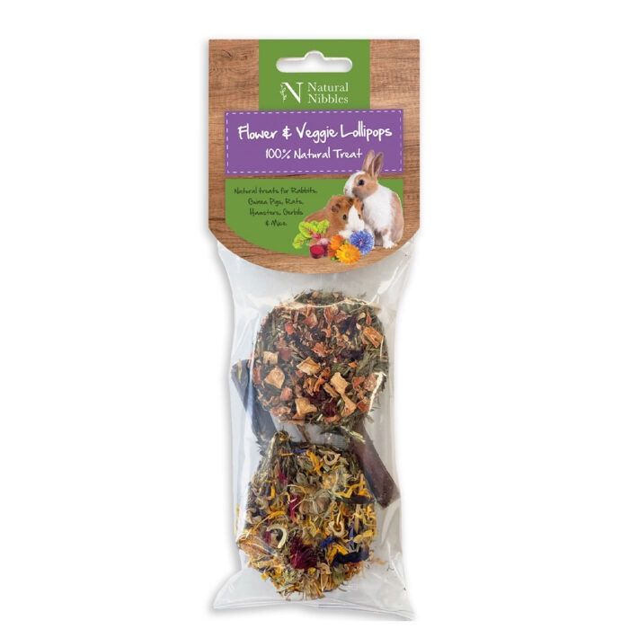 Natural Nibbles Flower And Veg Lollies