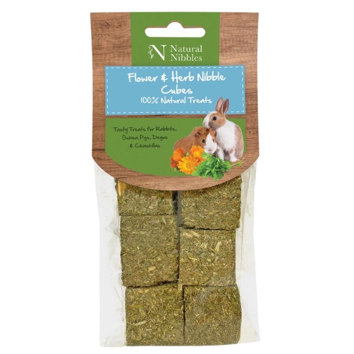 Natural Nibbles Flower And Herb Cubes