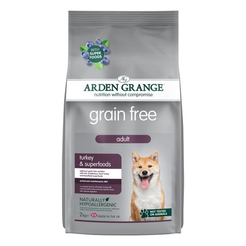 Arden Grange Grain Free Turkey &amp; Superfoods 2kg