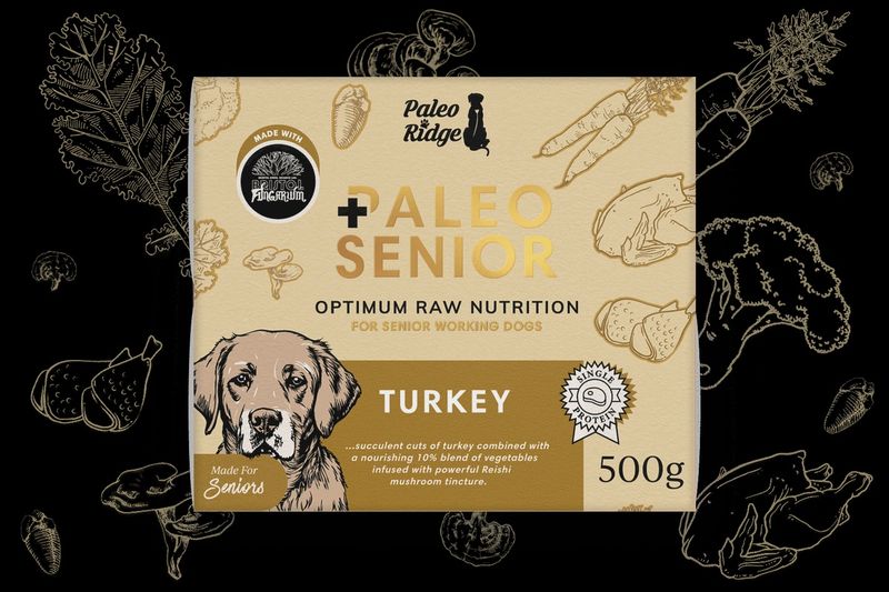 Paleo Plus Senior Turkey 500g