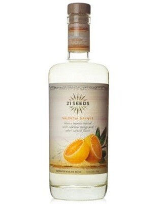 21 SEEDS VALENCIA ORANGE TEQUILA 750ML