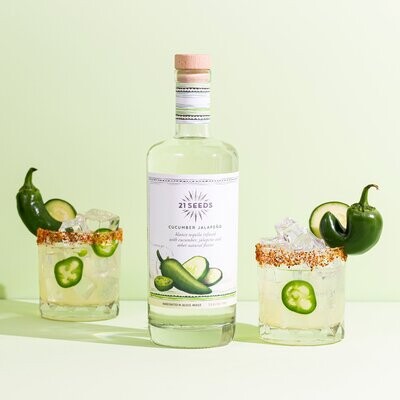 21 SEEDS CUCUMBER JALAPENO TEQUILA 750ML