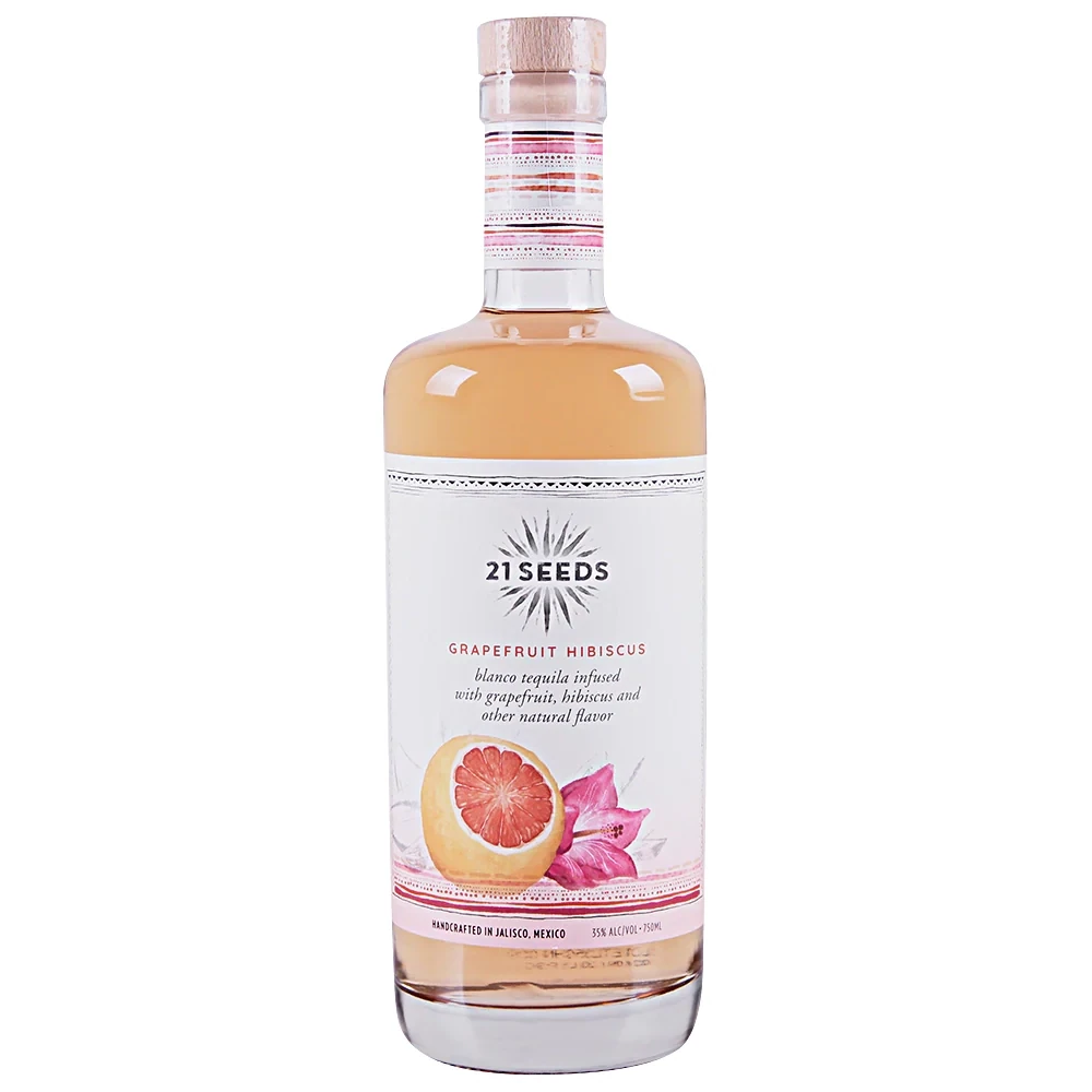 21 SEEDS GRAPEFRUIT HIBISCUS TEQUILA 750ML