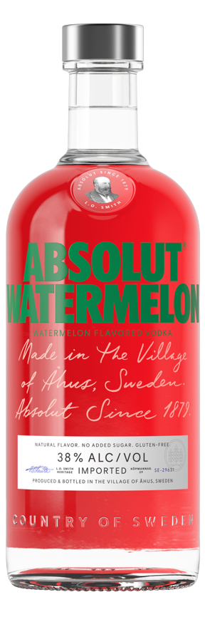 ABSOLUT WATERMELON VODKA 750ML