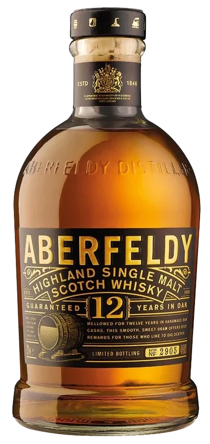 ABERFELDY 12YR HIGHLAND SINGLE MALT SCOTCH 750ML