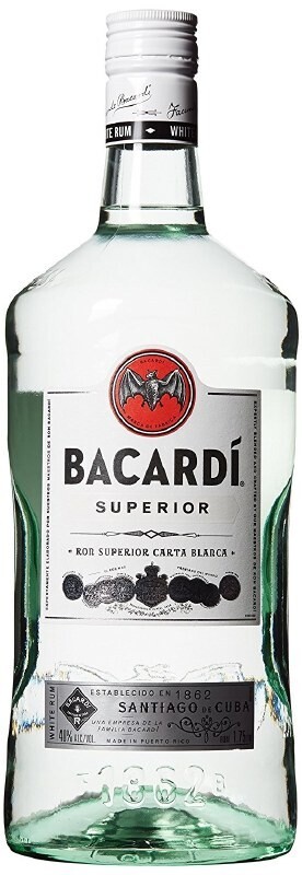 BACARDI SUPERIOR RUM 1.75L