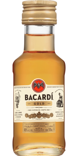 BACARDI GOLD RUM 100ML