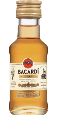 BACARDI GOLD RUM 100ML