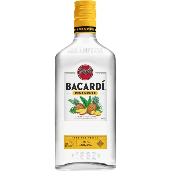 BACARDI PINEAPPLE FUSION RUM 375ML