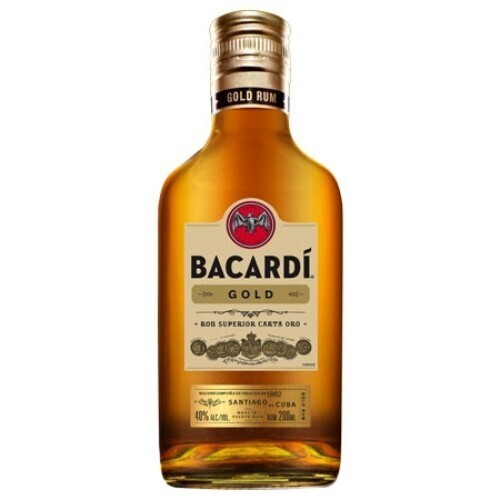 BACARDI GOLD RUM 200ML