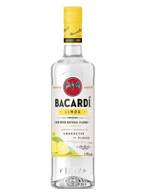 BACARDI LIMON RUM 750ML