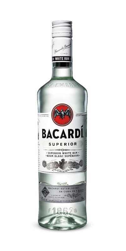 BACARDI SUPERIOR RUM 1L