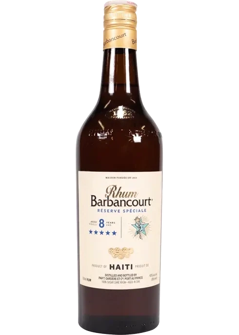 BARBANCOURT 5 STAR RUM 8YR 750ML