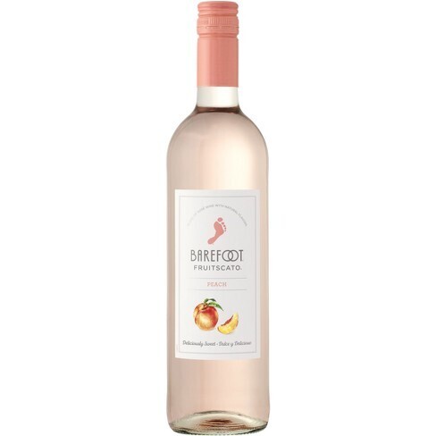BAREFOOT FRUITSCATO PEACH 750ML